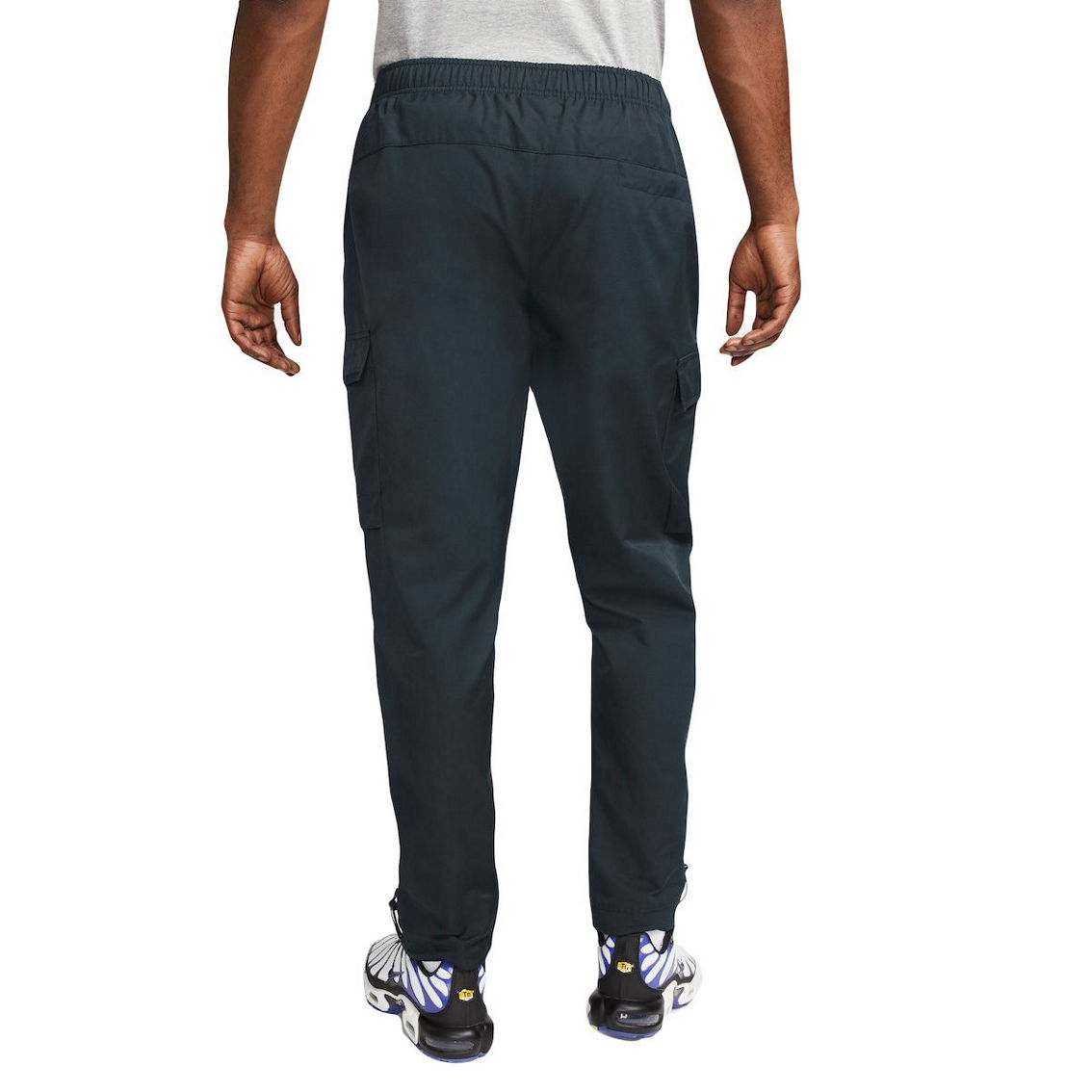 Nike Men's Blue Barcelona Woven Pants - Image 3 of 4