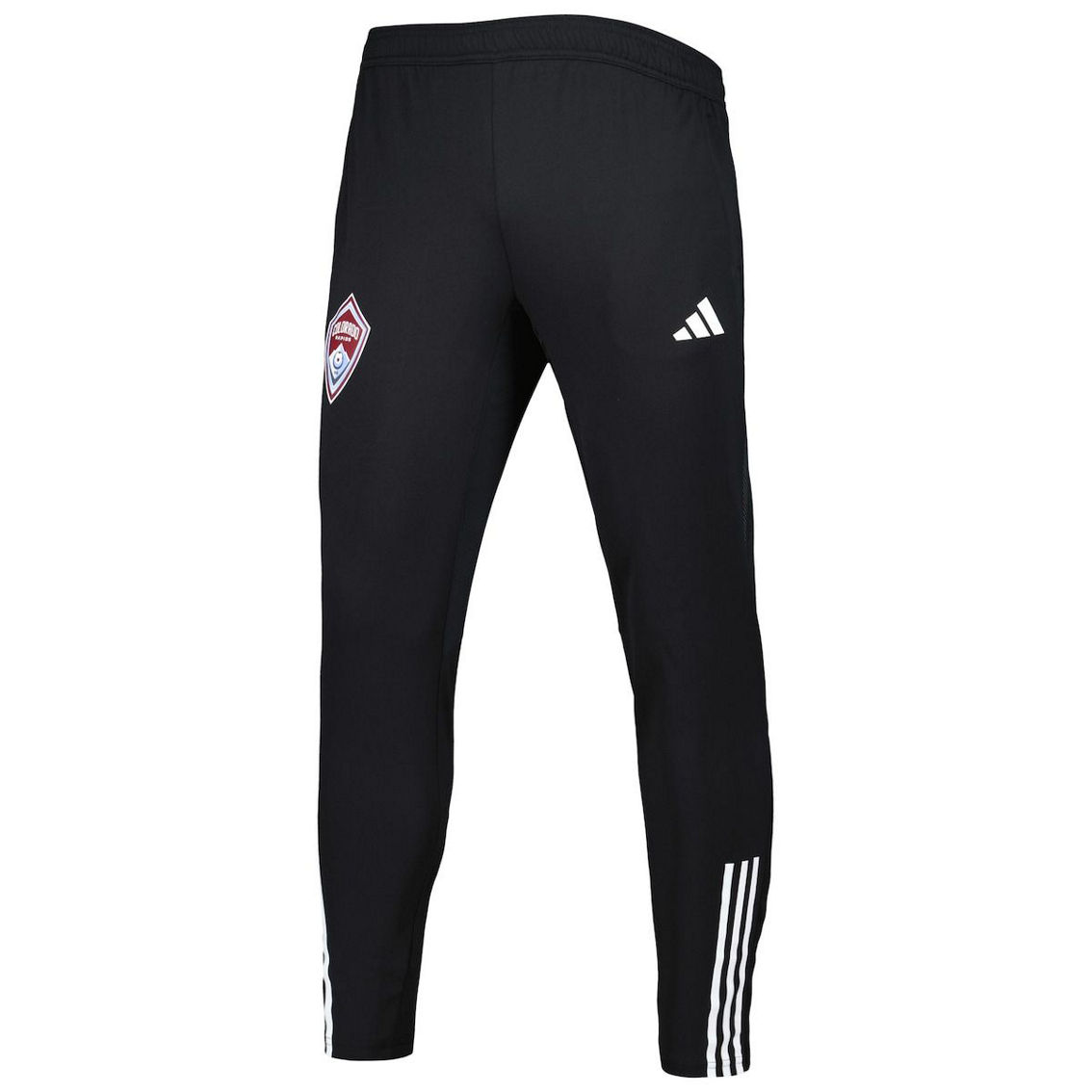 adidas Men's Black Colorado Rapids 2023 On-Field Team Crest AEROREADY Training Pants - Image 3 of 4