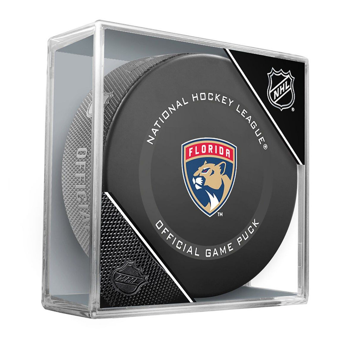 Fanatics Authentic Florida Panthers Unsigned Inglasco 2021 Model Official Game Puck - Image 2 of 2