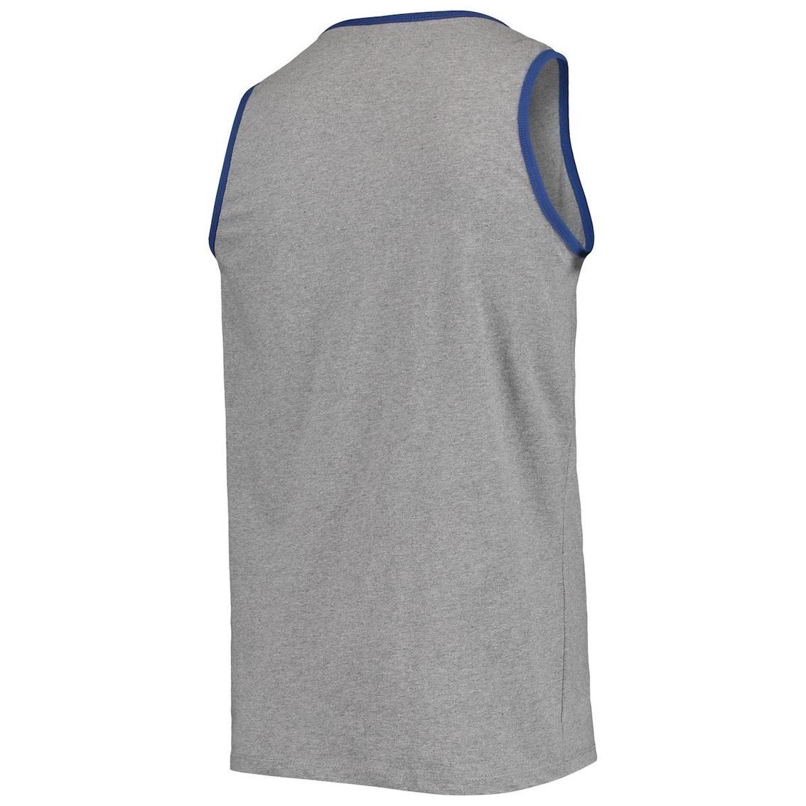 '47 Men's Heathered Gray Los Angeles Dodgers Edge Super Rival Tank Top - Image 4 of 4