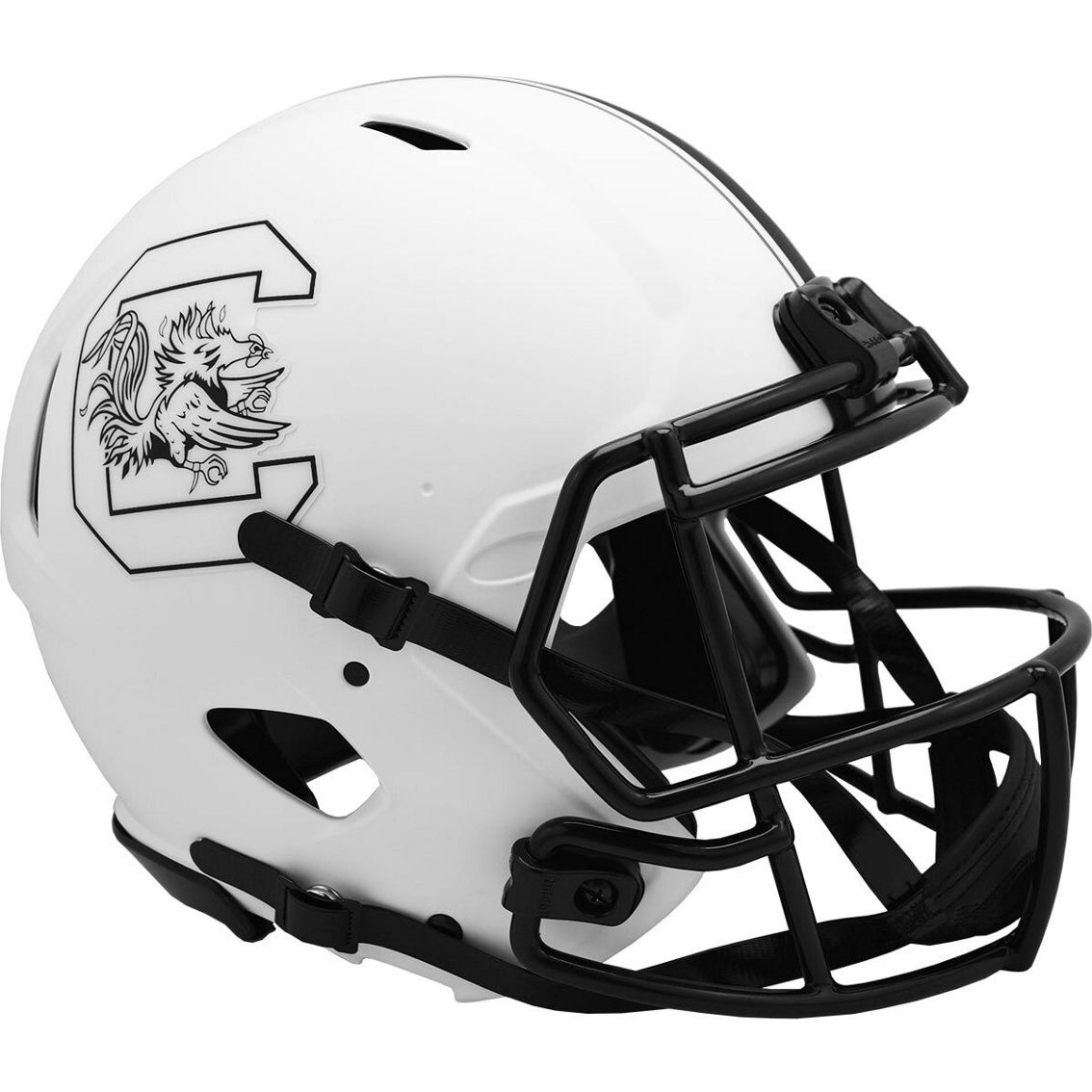 Riddell South Carolina Gamecocks Riddell LUNAR Alternate Revolution Speed Authentic Football Helmet - Image 2 of 2