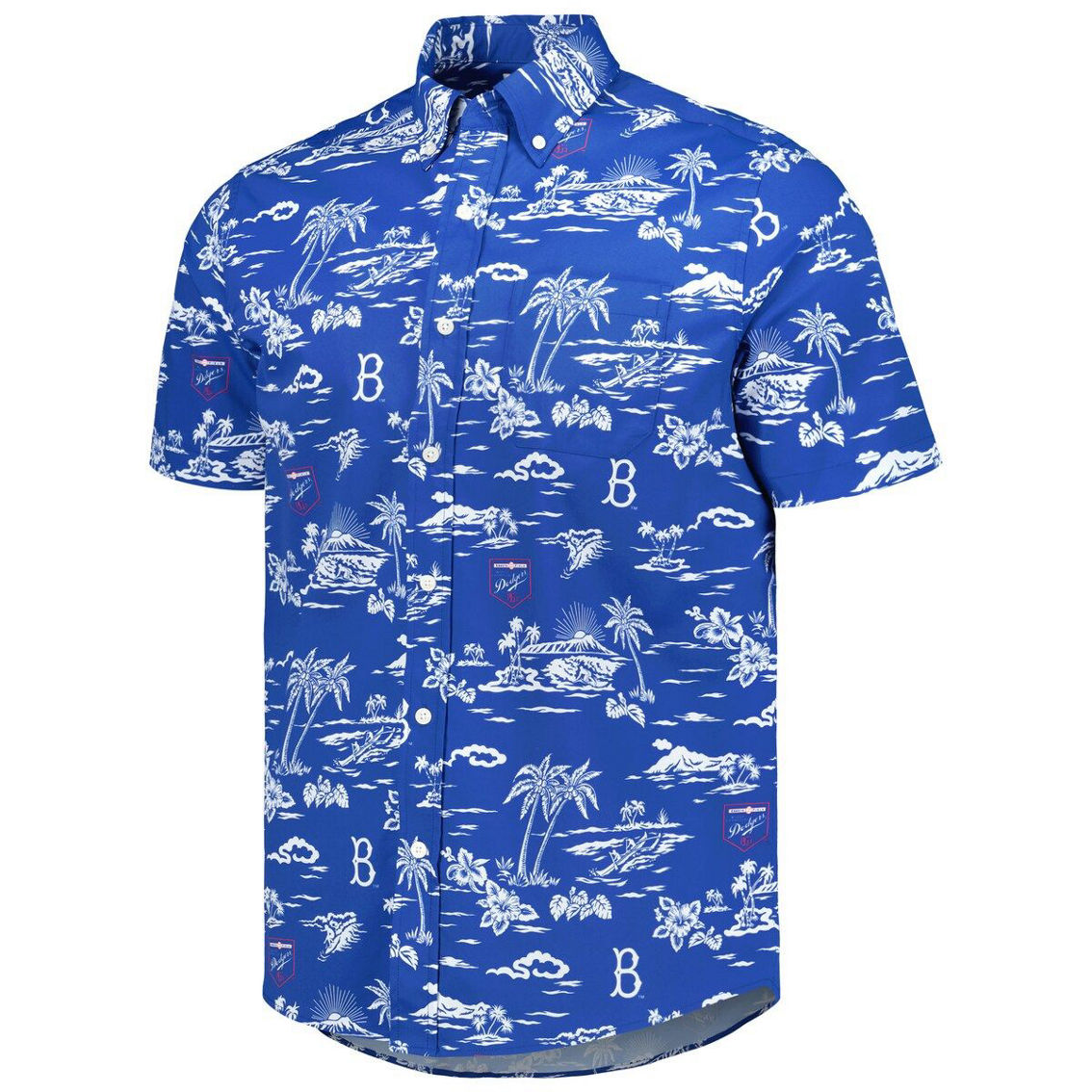Reyn Spooner Men's Blue Los Angeles Dodgers Kekai Button-Down Shirt - Image 3 of 4