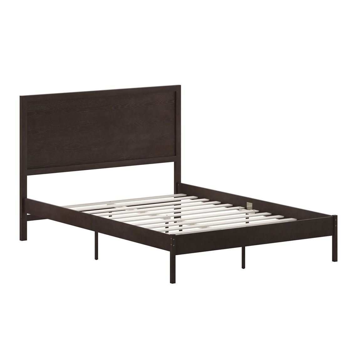 Flash Furniture Wooden Platform Bed with Headboard - Image 4 of 5
