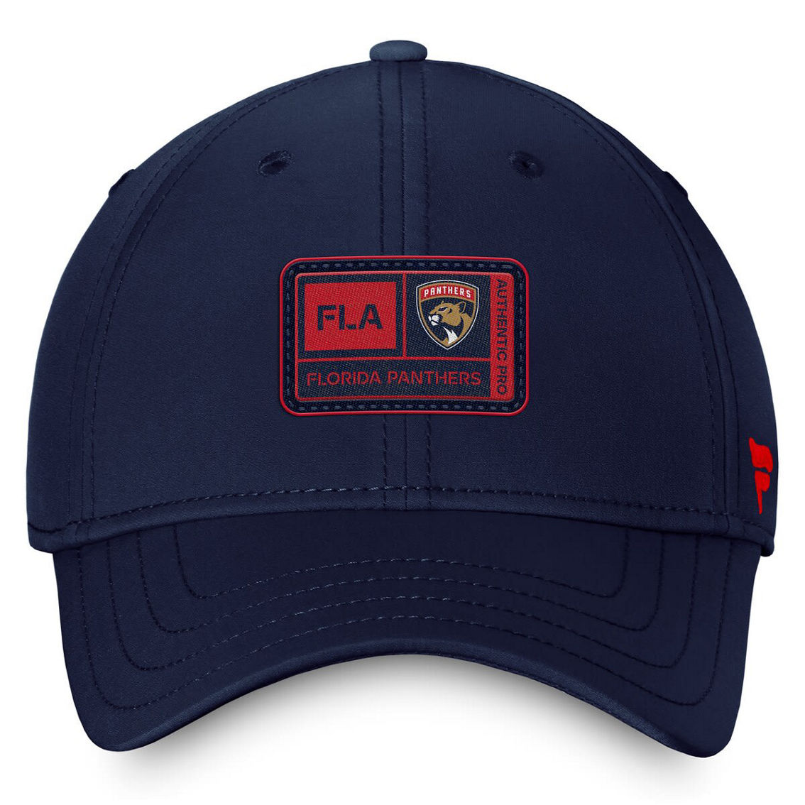 Fanatics Branded Men's Navy Florida Panthers Authentic Pro Training Camp Flex Hat - Image 3 of 4
