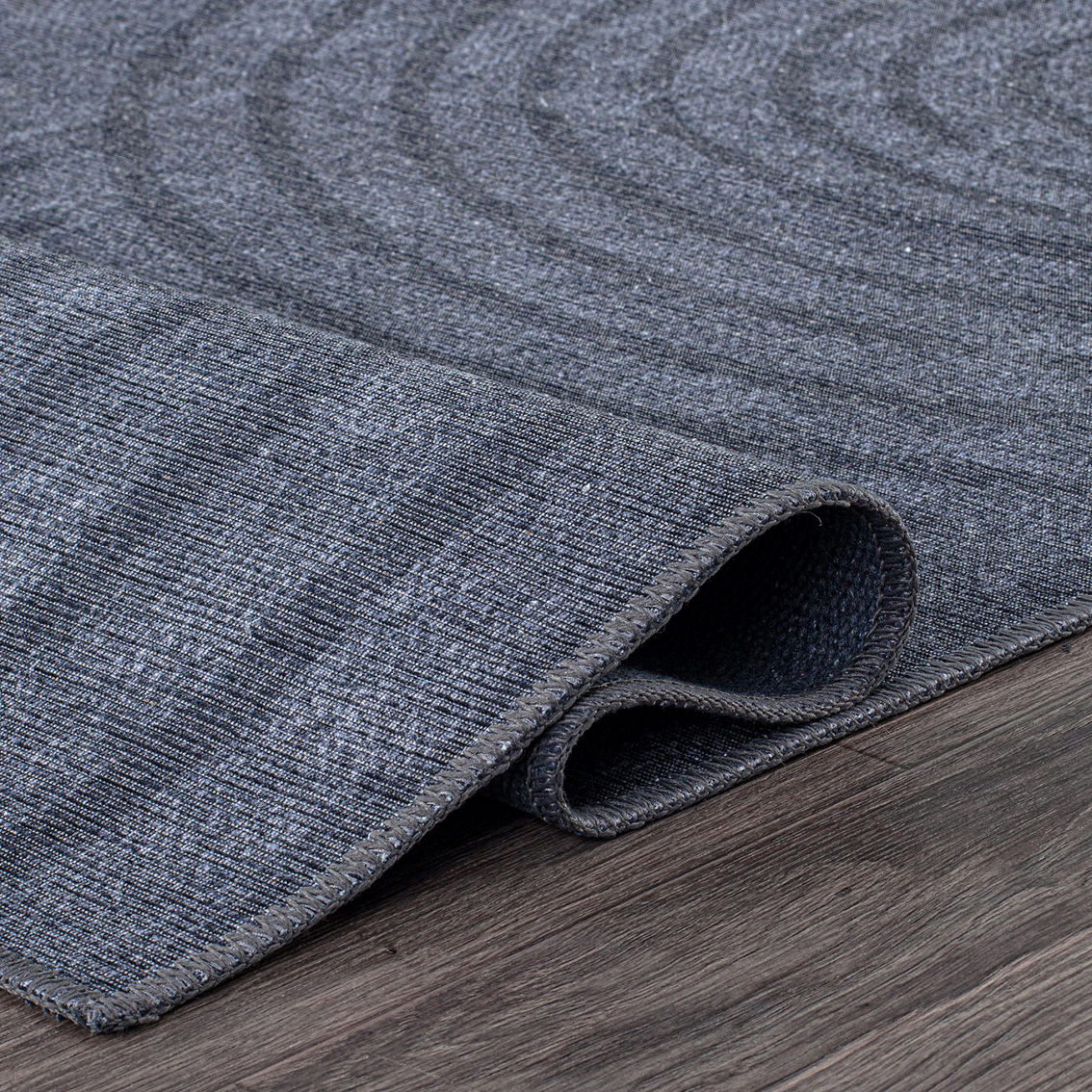 World Rug Gallery Contemporary Lines Machine Washable Area Rug - Image 5 of 5