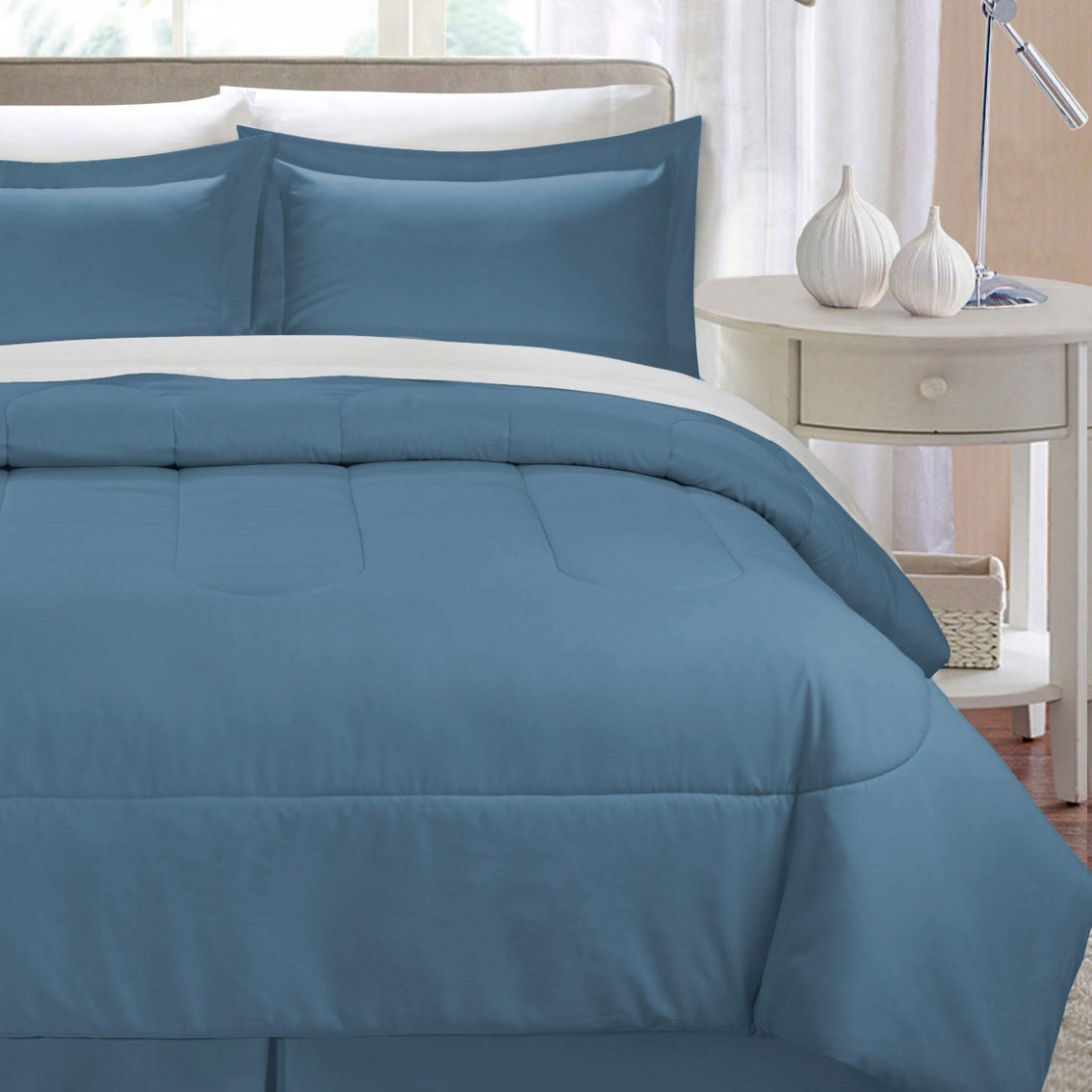 Swift Home Lightweight 8 Pc. Bed In a Bag Comforter Set - Image 2 of 3