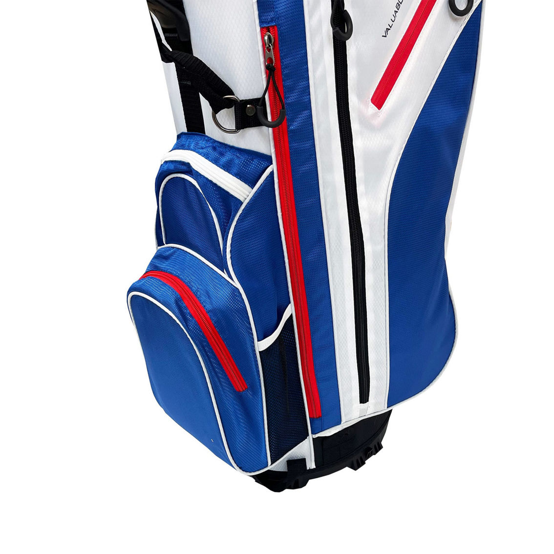 GOLF GIFTS & GALLERY HYBRID STAND BAG RED WHT BLUE - Image 5 of 5