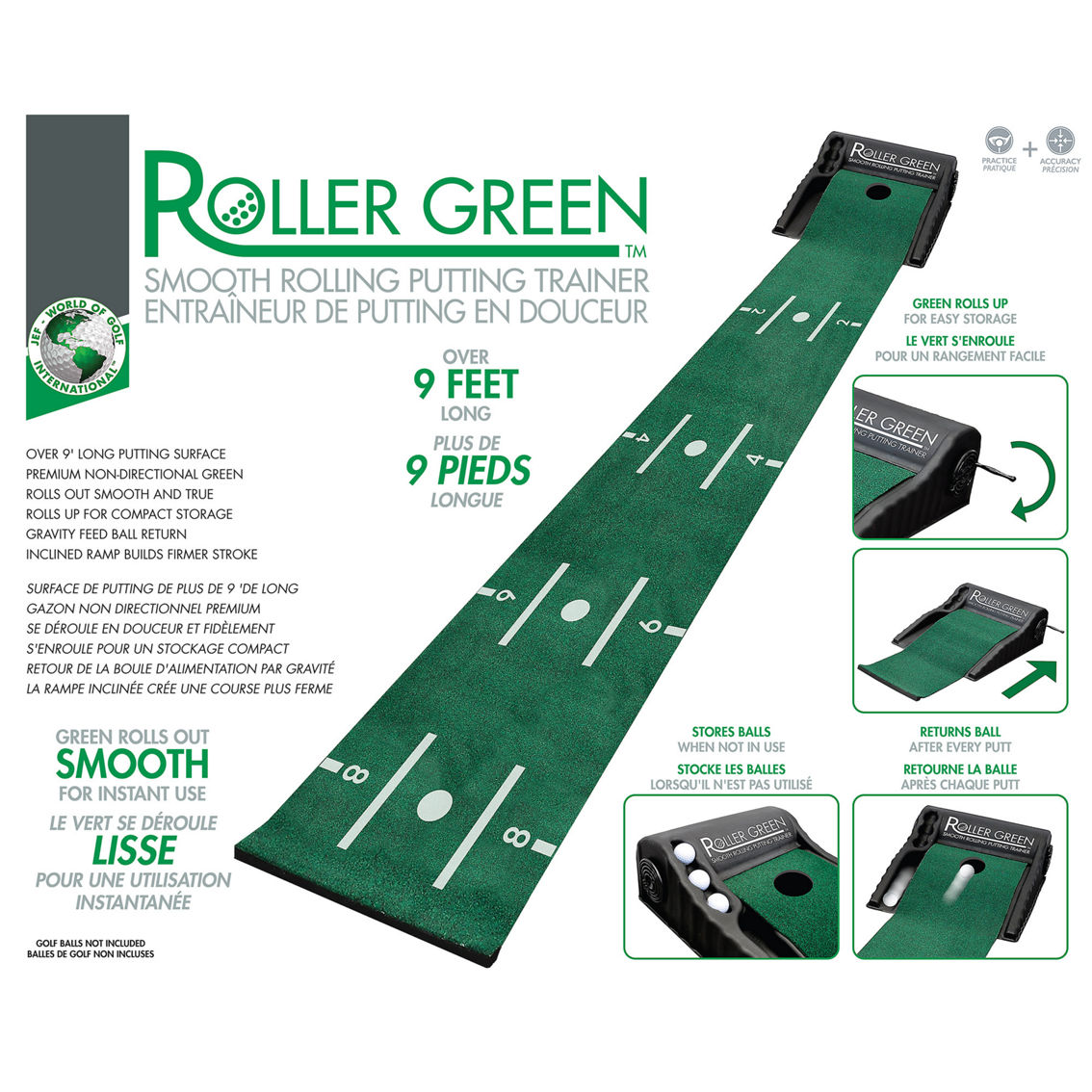 GOLF GIFTS & GALLERY ROLL OUT PUTTING MAT - Image 5 of 5
