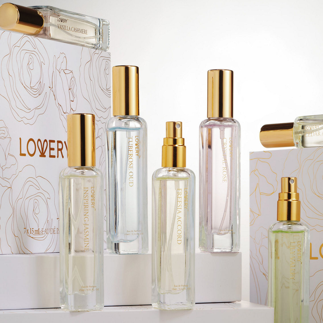 14-Pc. Eau de Parfum Gift Set with Perfume Pouches - Image 4 of 5