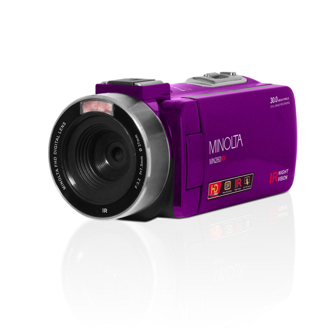 Minolta MN260NV 1080P FHD / 30 MP Night Vision Camcorder - Image 2 of 5