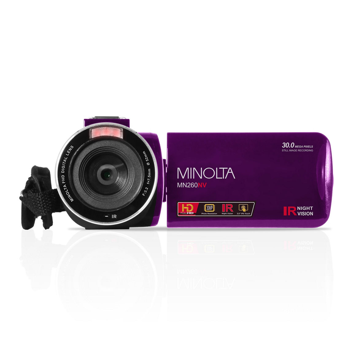 Minolta MN260NV 1080P FHD / 30 MP Night Vision Camcorder - Image 3 of 5