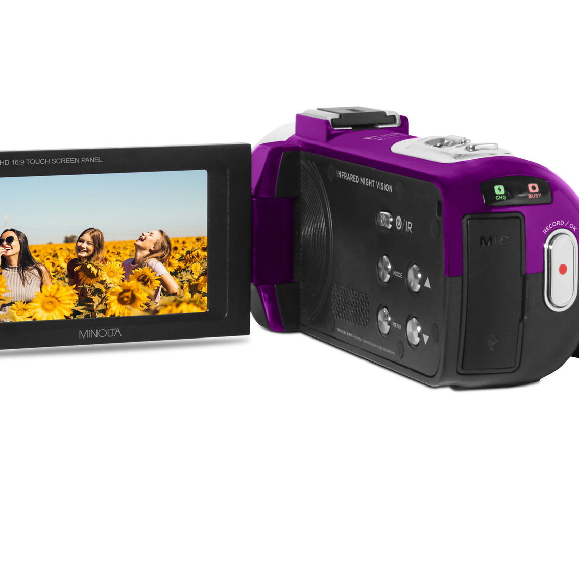 Minolta MN260NV 1080P FHD / 30 MP Night Vision Camcorder - Image 4 of 5