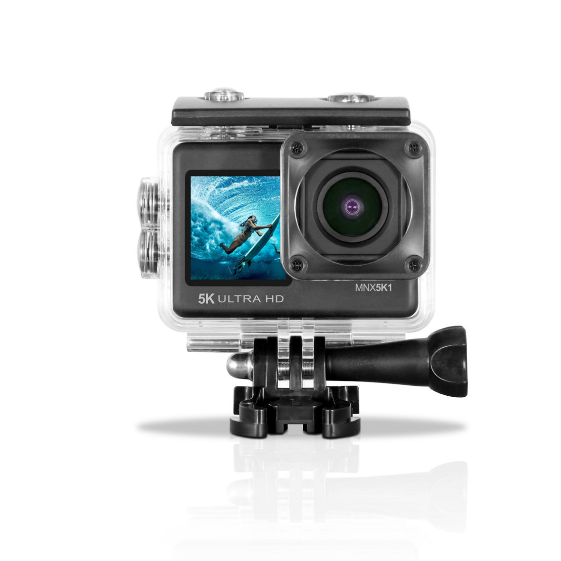 Minolta MNX5K1 5K Ultra HD / 24 MP Action Camera Kit with Waterproof Case - Image 2 of 5