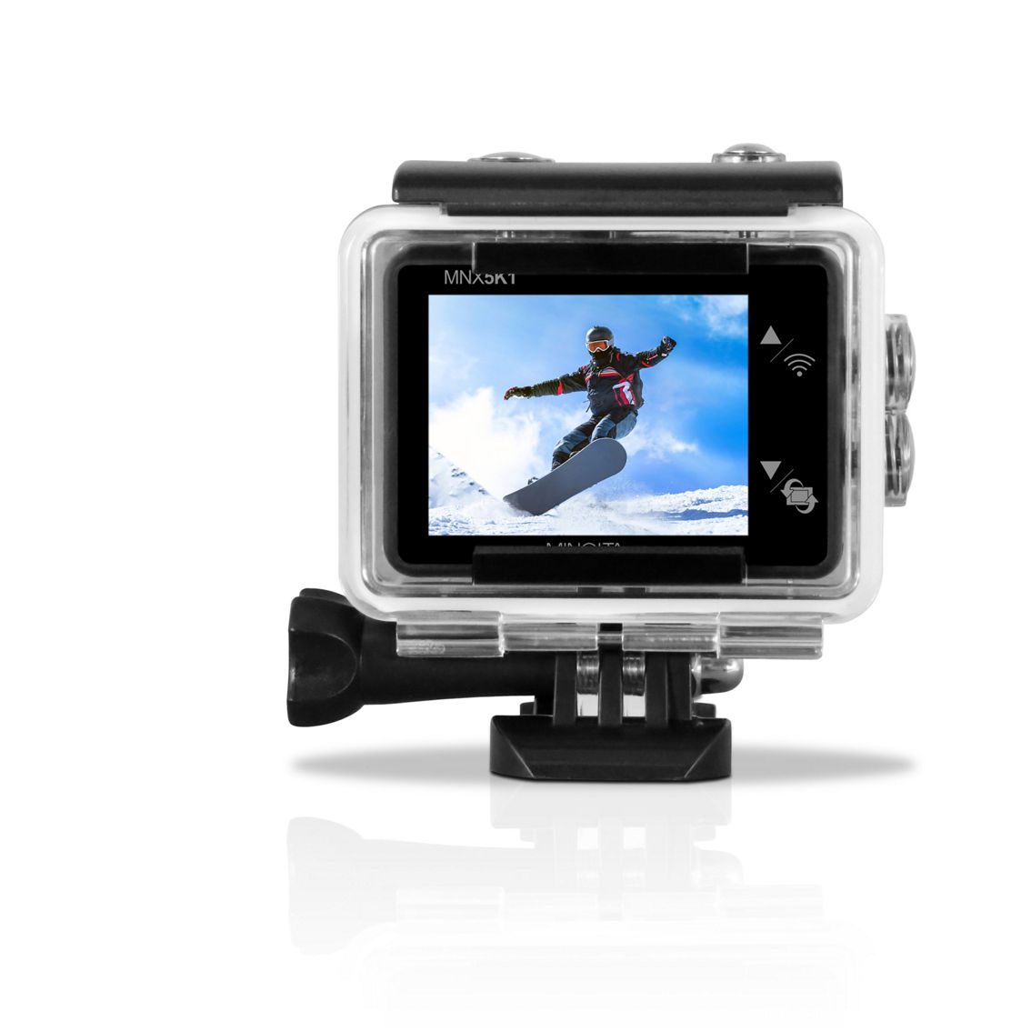 Minolta MNX5K1 5K Ultra HD / 24 MP Action Camera Kit with Waterproof Case - Image 3 of 5