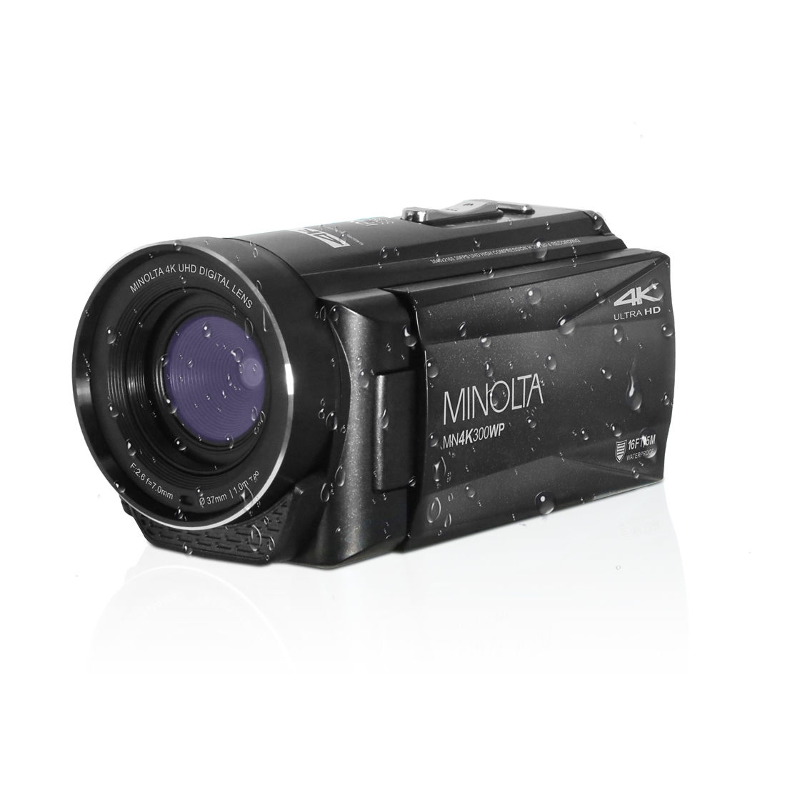 Minolta MN4K300WP 4K Ultra HD / 56 MP Waterproof Camcorder - Image 2 of 5