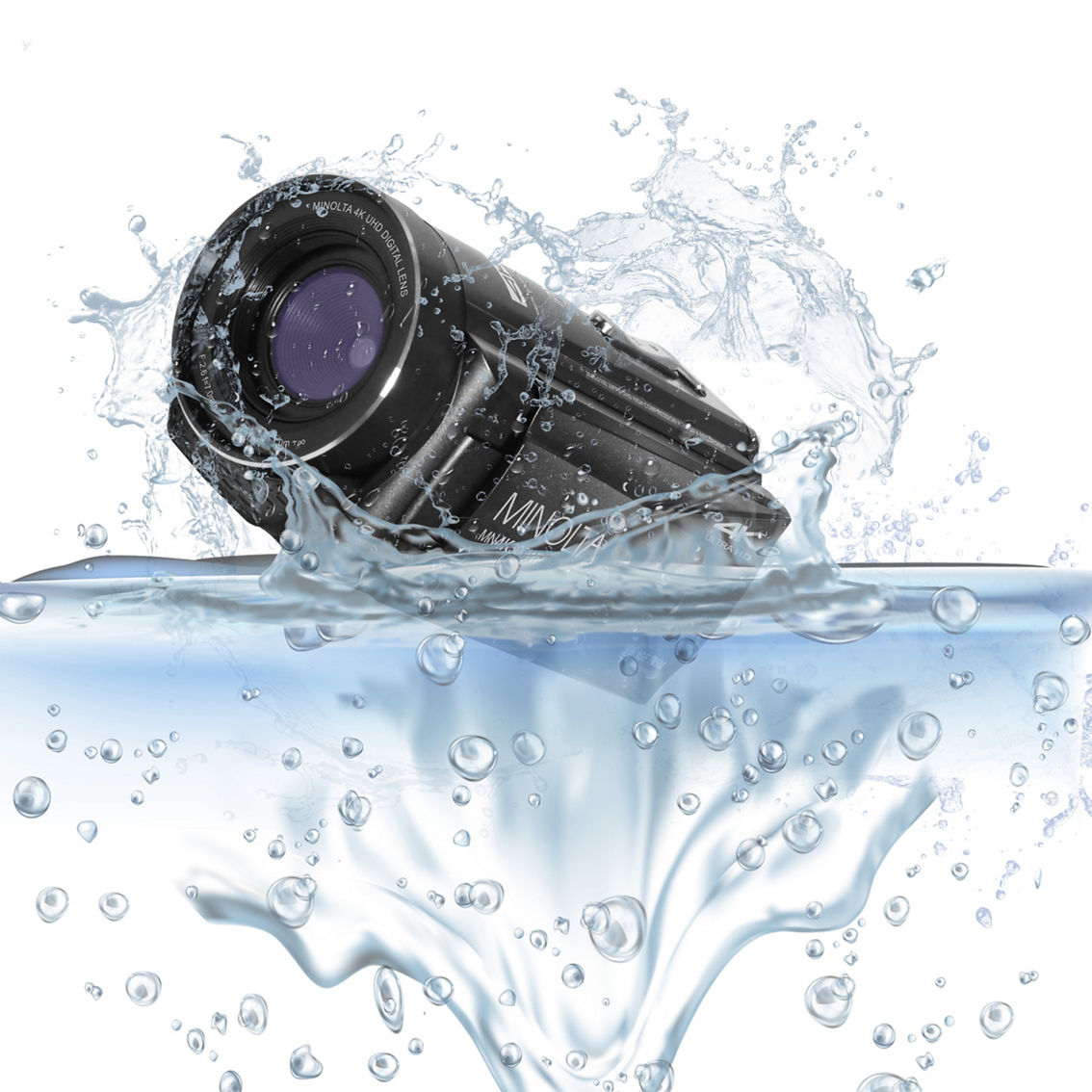 Minolta MN4K300WP 4K Ultra HD / 56 MP Waterproof Camcorder - Image 5 of 5
