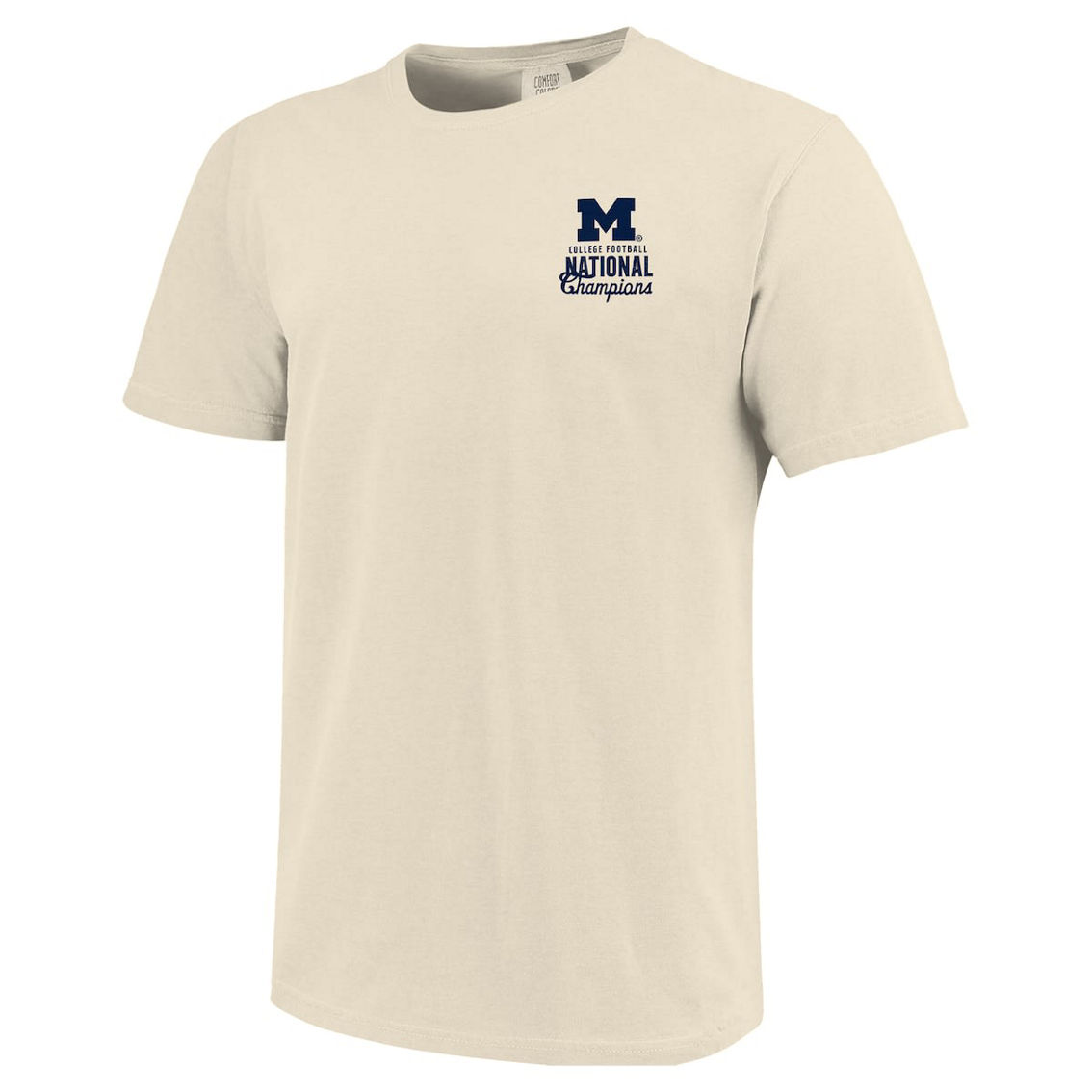 Men's Natural Michigan College Football Playoff National Champions T-Shirt - Image 3 of 4