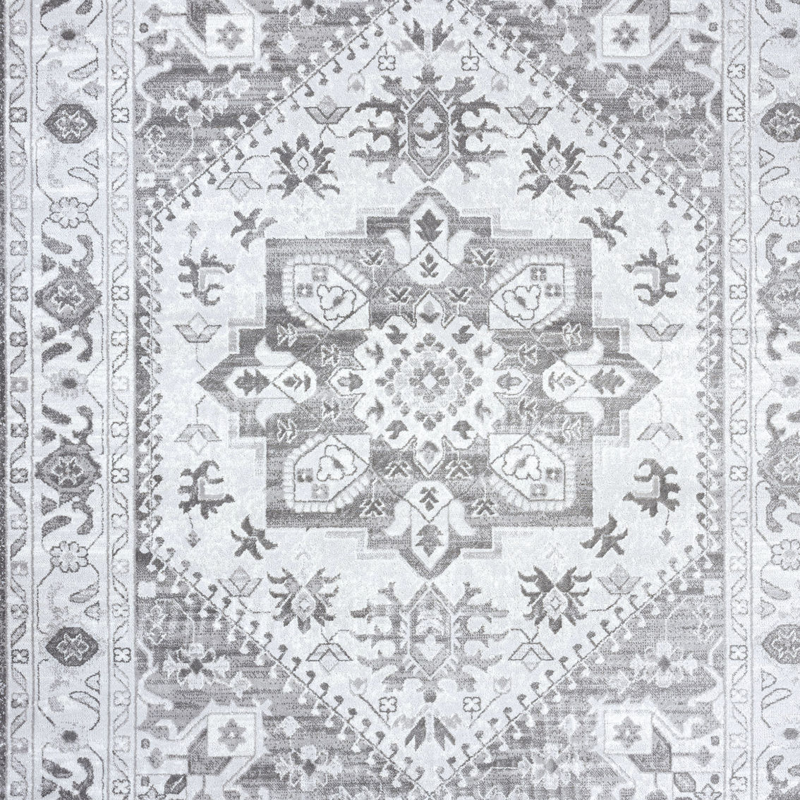 Tayse Roselyn Traditional Medallion Area Rug - Image 2 of 5