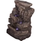 Alpine Cascading Tabletop Fountain with LED Lights - Image 3 of 7