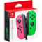 Nintendo Switch Neon Pink and Neon Green Joy-Con Controllers - Image 1 of 2