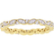 1/4 CT TW Diamond Eternity Ring in 14k White Gold - Image 1 of 4