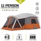 Core Equipment 11 Person Cabin Tent with Screen Room - Image 3 of 10