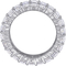 Sofia B. Sterling Silver Cubic Zirconia Eternity Band - Image 3 of 4