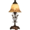 Dale Tiffany Vine Leaf Hand Painted 16.75 in. Accent Lamp - Image 1 of 2