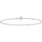 Sterling Silver 10 in. Diamond-Cut Anklet - Image 1 of 6