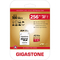 Gigastone MicroSD A2 V30 256GB with SD Adapter - Image 1 of 2