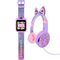 PlayZoom 2 Educational Smartwatch with Headphones: Purple Glitter and Sequin Bow - Image 3 of 7