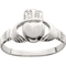 Sterling Silver Solid Claddagh Ring - Image 1 of 3