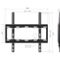 ProMounts Low Profile Fixed TV Wall Mount for 32 - 60 in. TVs Up to 100 lbs. - Image 8 of 9