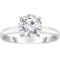 Ray of Brilliance 14K White Gold 2 CTW Lab Grown Round Diamond Solitaire Ring - Image 1 of 4