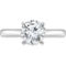 Ray of Brilliance 14K White Gold 2 CTW Lab Grown Round Diamond Solitaire Ring - Image 2 of 4