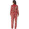 Rene Rofe Heart of Pom Long Pajamas 2 pc. Set - Image 2 of 2