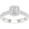 Pure Brilliance 14K Gold 1 CTW Lab Grown Diamond Ring with IGI Certification Size 7 - Image 1 of 2