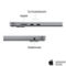 Apple MacBook Air 15 in. M2 Chip 8 Core CPU 10 Core GPU 8GB RAM 256GB SSD - Image 4 of 10
