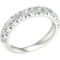 Pure Brilliance 14K White Gold 1 1/2 CTW Anniversary Band IGI Certified Size 7 - Image 2 of 2