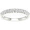 Pure Brilliance 14K White Gold 1/2 CTW Anniversary Band IGI Certified Size 7 - Image 1 of 2