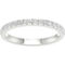 Pure Brilliance 14K White Gold 1/3 CTW Anniversary Band with IGI Certification - Image 1 of 2