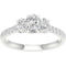 Pure Brilliance 14K White Gold 1 CTW Engagement Ring with IGI Certification - Image 1 of 2