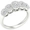 Pure Brilliance 14K White Gold 1 CTW Anniversary Band with IGI Certification - Image 2 of 2