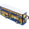 Daron New York City MTA Double Decker Bus Pullback Toy with Lights and Sound - Image 3 of 3