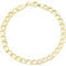 14K Yellow Gold 6mm Solid Open Curb Chain Bracelet 8 in. - Image 1 of 2