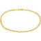 14K Yellow Gold 2.7mm Open Diamond Cut Solid Curb 7.25 in. Bracelet - Image 1 of 3