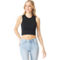 Cotton Candy Juniors Jersey Crop Tank - Image 3 of 3