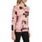 Calvin Klein Printed Button Front Collared Top - Image 3 of 5