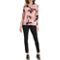 Calvin Klein Printed Button Front Collared Top - Image 4 of 5