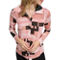 Calvin Klein Printed Button Front Collared Top - Image 5 of 5